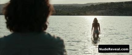 LOU DE LAAGE nude in The Wait
