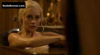 EMILIA CLARKE nude in Game of Thrones