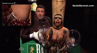 LADY GAGA nude in Saturday Night Live