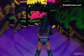 ROXANNE PEREZ nude in WWE Monday Night RAW