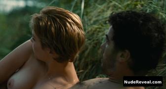 LEA SEYDOUX nude in Grand Central