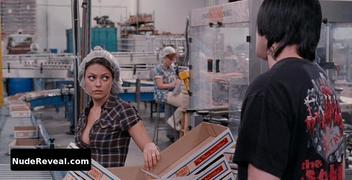 MILA KUNIS nude in Extract