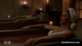 SARAH RAFFERTY nude in Suits