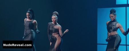 CARMEN EJOGO nude in Sparkle