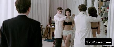 CHARLOTTE LEBON nude in Yves Saint Laurent