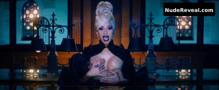 CARDI B nude in Money