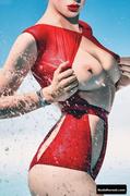IRELAND BALDWIN nude in Treats! Magazine