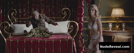 JANUARY JONES nude in X-Men: First Class