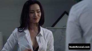 JAMIE CHUNG nude in The Gifted