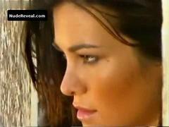 MANUELA ARCURI nude in Making Of Panorama Calendar