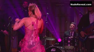 MILEY CYRUS nude in Saturday Night Live