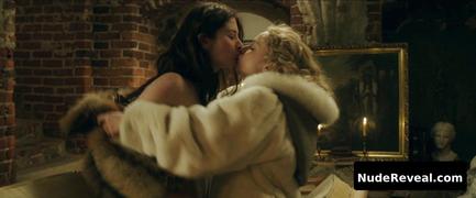 SARAH GADON nude in The Girl King