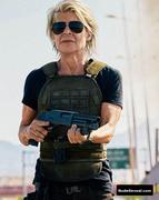LINDA HAMILTON nude in Terminator: Dark Fate