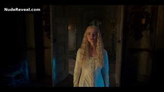 FREYA ALLAN nude in The Witcher