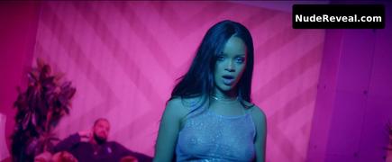 RIHANNA nude in Work