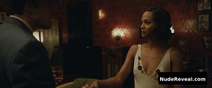 ZOE SALDANA nude in Live By Night