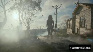 LUCY LAWLESS nude in Ash vs Evil Dead