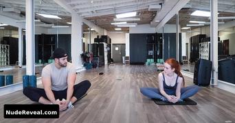 MADELAINE PETSCH nude in Madelaine Petsch Workout Routine