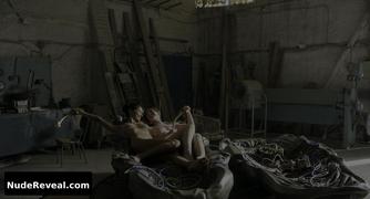 TANAYA BEATTY nude in Crimes of the Future