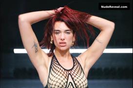 DUA LIPA nude in Houdini