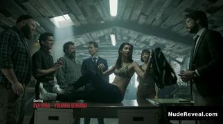ALBA FLORES nude in La casa de papel