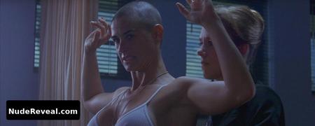 DEMI MOORE nude in G.I. Jane