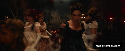 LILY JAMES nude in Pride and Prejudice and Zombies