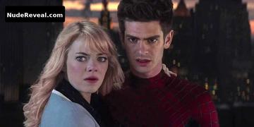 EMMA STONE nude in The Amazing Spider-Man 2