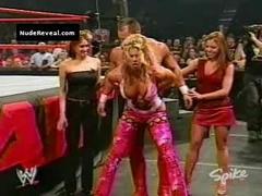 JACKIE GAYDA nude in WWE Monday Night RAW