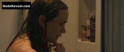 SARAH PAULSON nude in Run