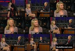 KIRSTEN DUNST nude in Late Show with David Letterman