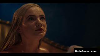 FREYA ALLAN nude in The Witcher