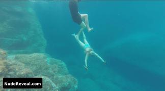 LINDSEY VONN nude in Running Wild with Bear Grylls
