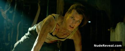 MILLA JOVOVICH nude in Monster Hunter