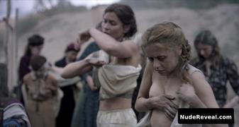 BEL POWLEY nude in Ashes in the Snow