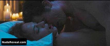 NORA ARNEZEDER nude in The Offer