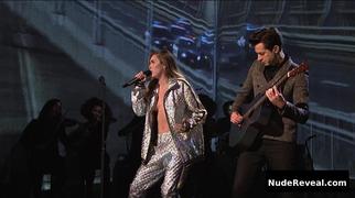 MILEY CYRUS nude in Saturday Night Live