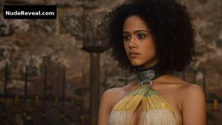 NATHALIE EMMANUEL nude in Game of Thrones