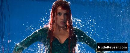 AMBER HEARD nude in Aquaman