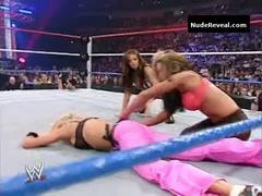 TORRIE WILSON nude in WWE Monday Night RAW