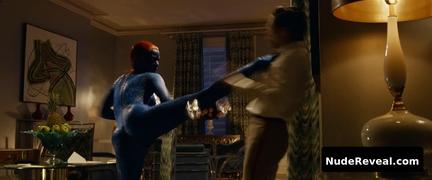 JENNIFER LAWRENCE nude in X-Men: Days of Future Past