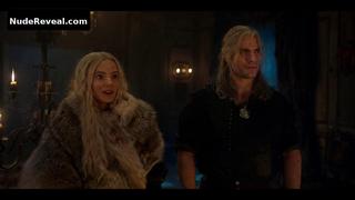 FREYA ALLAN nude in The Witcher
