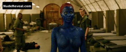 JENNIFER LAWRENCE nude in X-Men: Days of Future Past