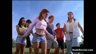 AMY JO JOHNSON nude in Mighty Morphin