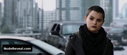 BRIANNA HILDEBRAND nude in Deadpool