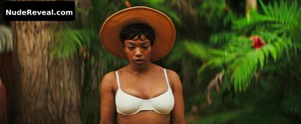 NAOMI ACKIE nude in Blink Twice