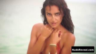 IRINA SHAYK nude in Sports Illustrated: Swimsuit 2016