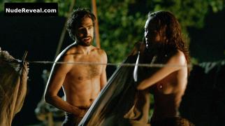 LAURA HADDOCK nude in Da Vinci’s Demons