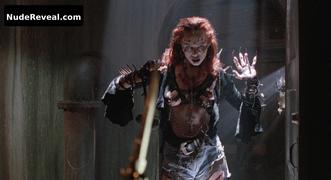 MELINDA CLARKE nude in Return of the Living Dead Part III