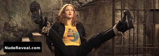 DREW BARRYMORE nude in Charlie’s Angels